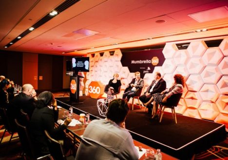 A panel at Mumbrella360